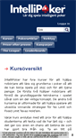 Mobile Screenshot of intellipoker.se