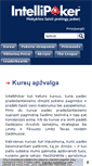 Mobile Screenshot of intellipoker.lt