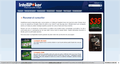Desktop Screenshot of intellipoker.ro