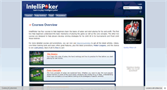 Desktop Screenshot of intellipoker.co.uk