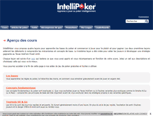 Tablet Screenshot of francais.intellipoker.com
